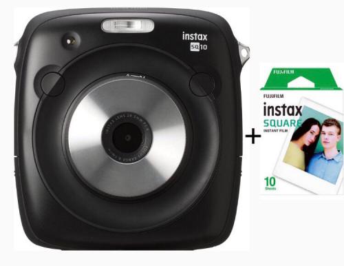 دوربین چاپ سریع Fujifilm Instax SQ10 به همراه کاغذ 10 تای square