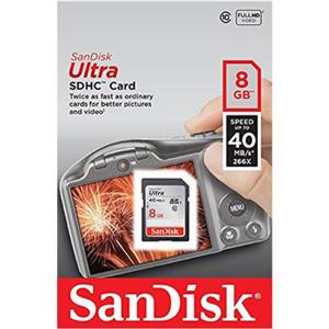 کارت حافظه SanDisk Ultra SDHC 8GB 266X