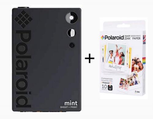 دوربین چاپ سریع پولارید  Polaroid mint به همراه کاغذ 10 تایی پولارید