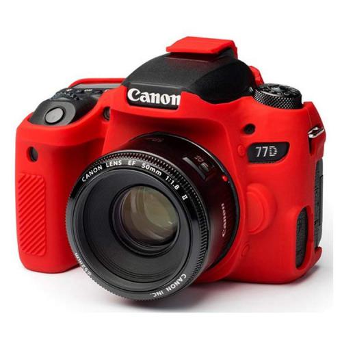 کاور دوربین  قرمز مشابه اصلی Canon 77d cover
