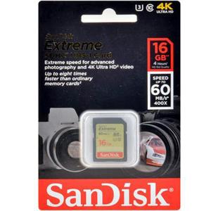 کارت حافظه SanDisk Extreme SDHC UHS-I 16GB 400X