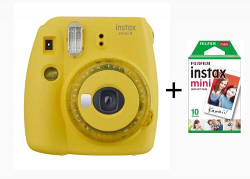 دوربین چاپ سریع Fujifilm Instax Mini 9 با کاغذ 10 تایی مینی